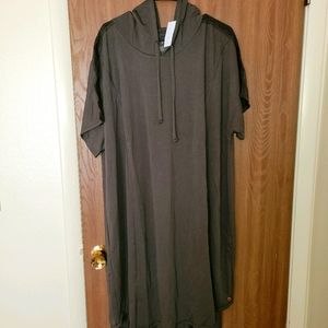 Olive green livi active hoodie dress